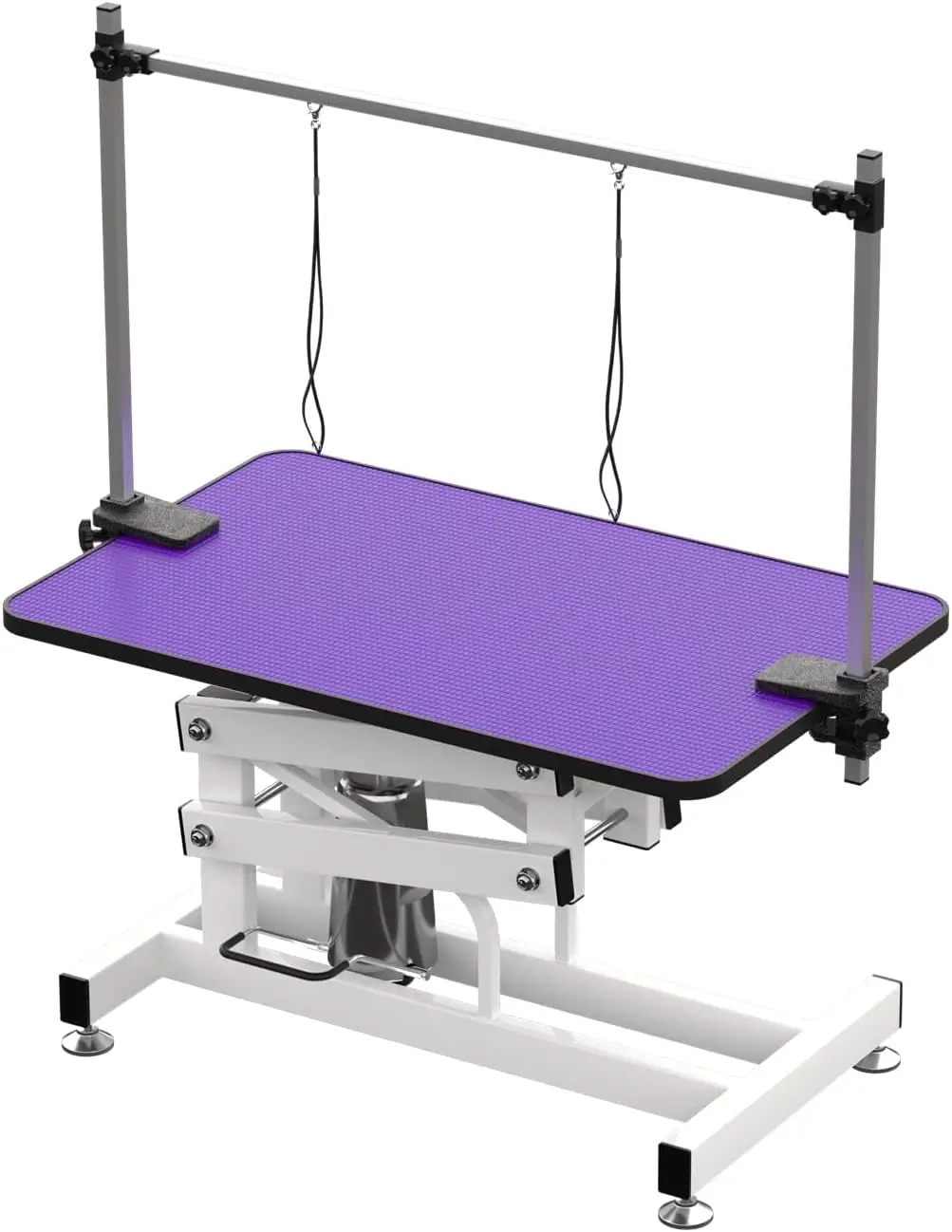 

Hydraulic Dog Pet Grooming Table, 42 Inch Heavy Duty Professional Pet Grooming Station 21'' -36'' Height Adjustable for Large