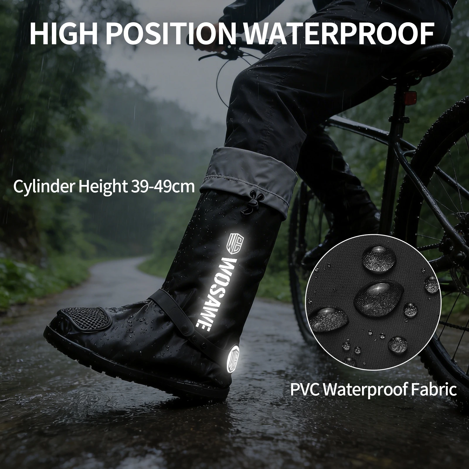 WOSAWE WOSAWE ผ้าคลุมรองเท้ากั - Cycling Commute Shoes บทวิจารณ์และราคา