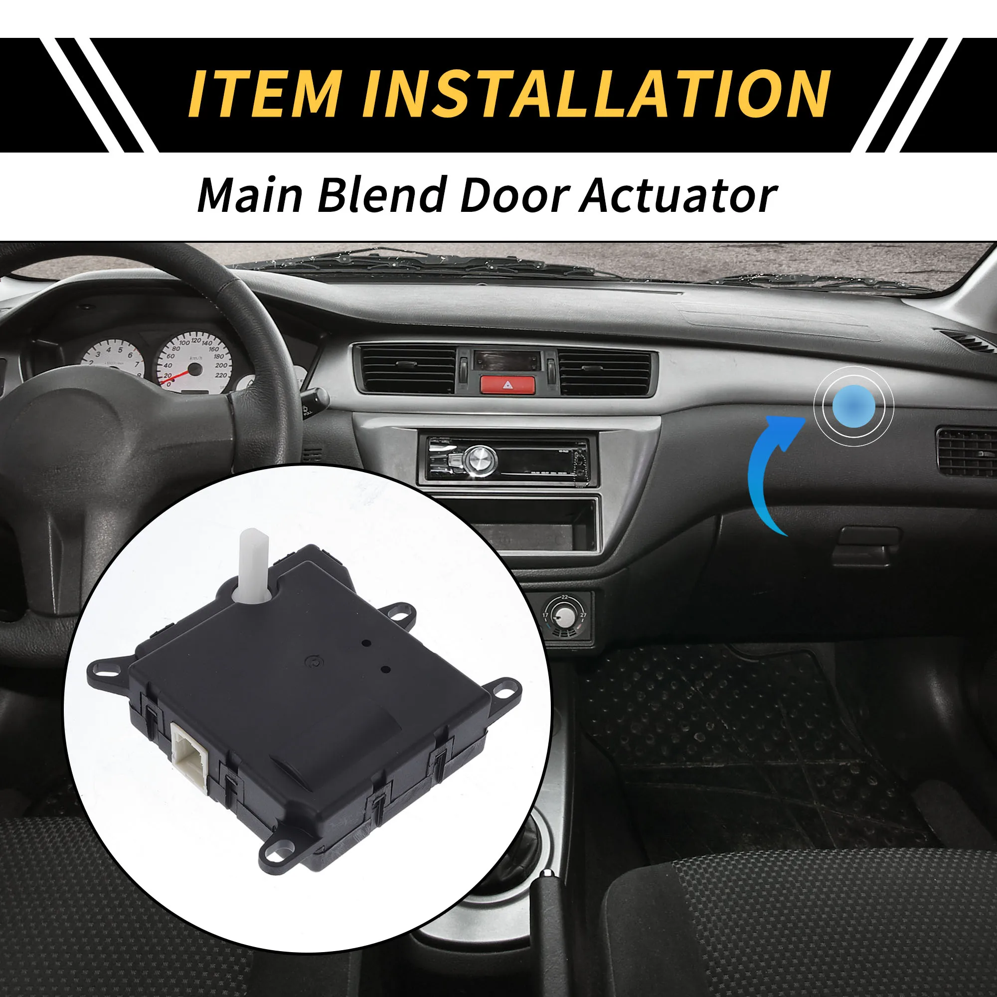 

UXCELL HVAC Воздушная смесь нагревателя привода двери для Ford Expedition 2002-2004 No 604202