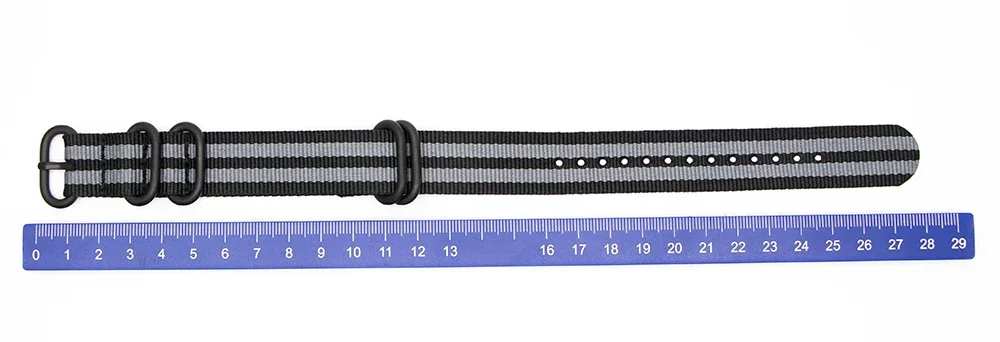 Sport Style High Quality Watchband For Braided Strap Nylon Replacement Band For Men And Women 18mm 20mm 22mm 24mm