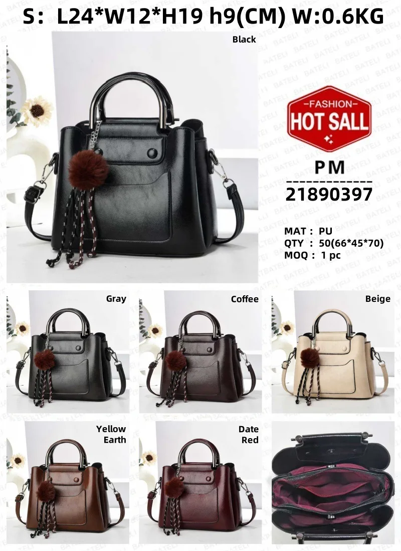 New fashionable and popular wrist foreign style pendant portable bucket bag high quality shoulder messenger women's bag large