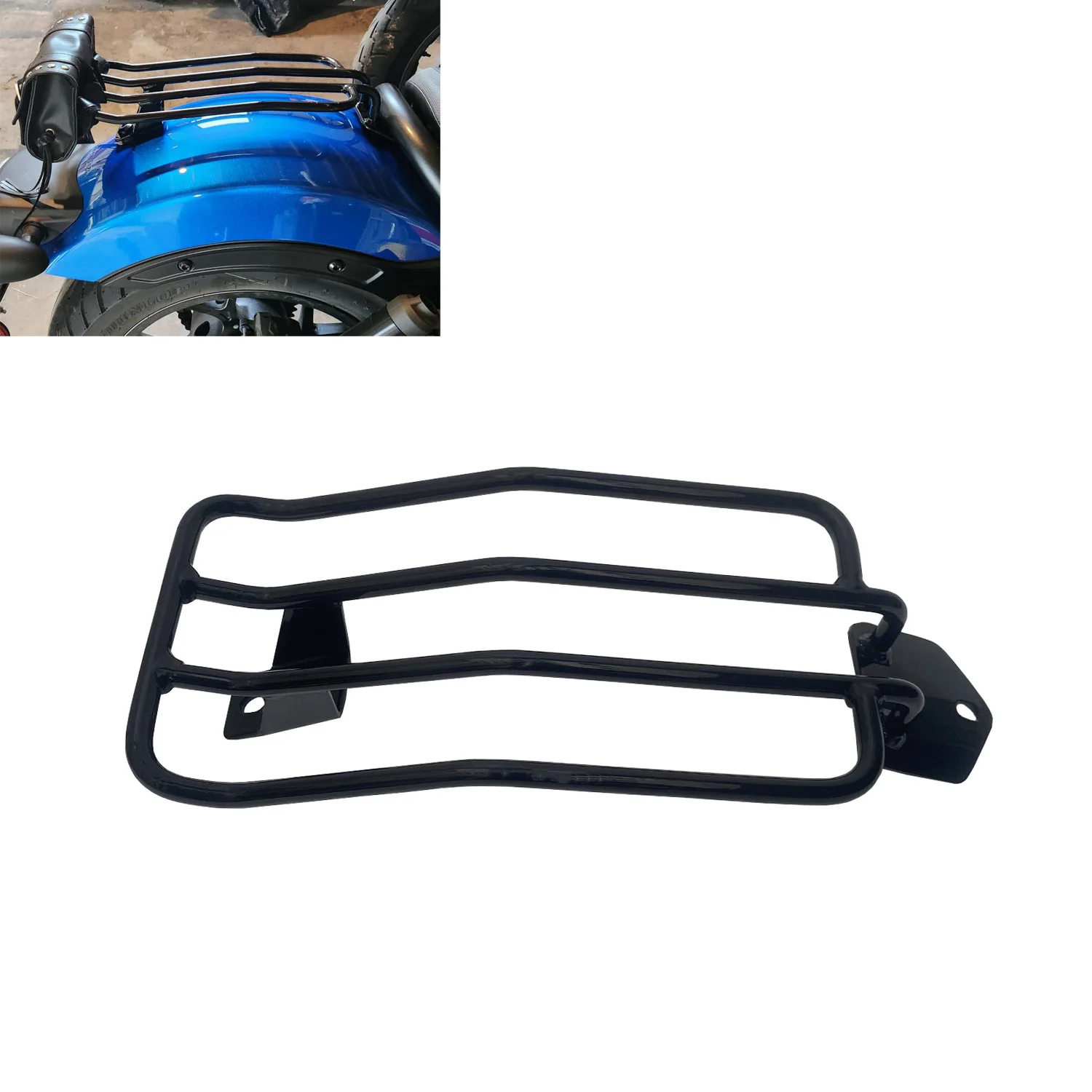 rear-fender-luggage-rack-bracket-support-shelf-mount-for-honda-rebel-1100-cmx1100-dct-abs-2021-2025