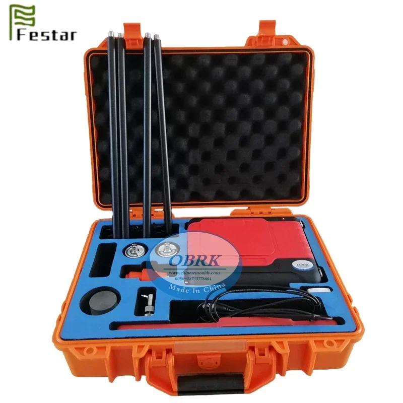 Integrierter Rissdetektor für Risstiefenmessgeräte. Gilt für das Messgerät zur Messung der Rissbreite