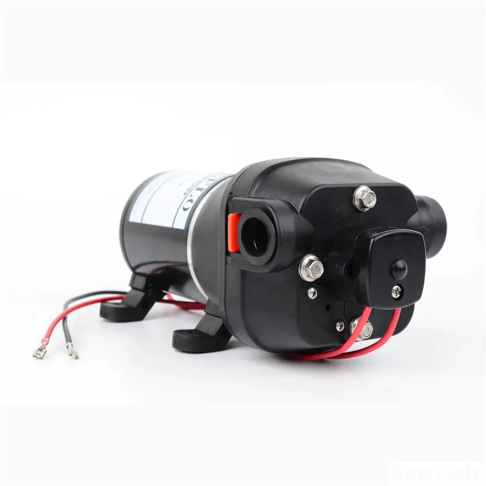 12V 24V 120W 35PSI Lift Max 20m DC Micro Diaphragm Pump Irrigation Motorhome RV Car Water Supply Booster Water Pump FL-34 FL-35