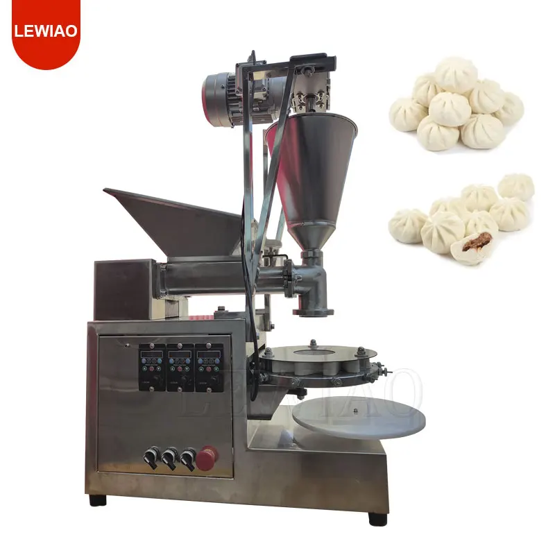 

Commercial Desktop Automatic Momo Making Machine Steamed Stuffed Bun Machine Baozi Filling Processing Equipment