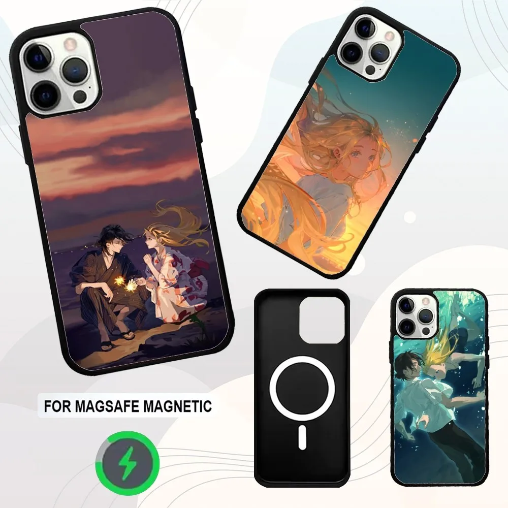 

Summer Time Rendering Anime Phone Case For iPhone 16e,16,15,14,13,12,11,Plus,Pro,Max,Mini Magsafe Magnetic Wireless Charging