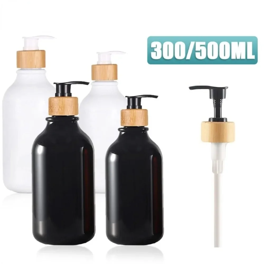 

3PCS 300/500ML Refillable Shampoo Shower Bottle Multi-purpose Liquid Storage Container Kitchen Bathroom Hand Soap Sub-Bottling