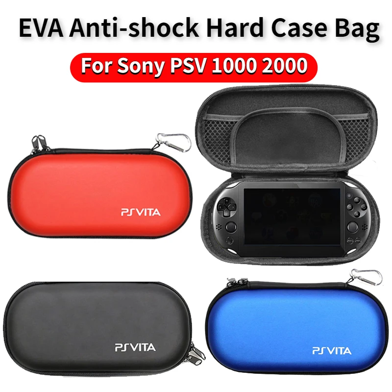 Tragbare Tasche elektronische Ausrüstung Zubehör harte Eva Tasche für ps vita Spiele konsole Tasche Reise Trage tasche Schutzhülle