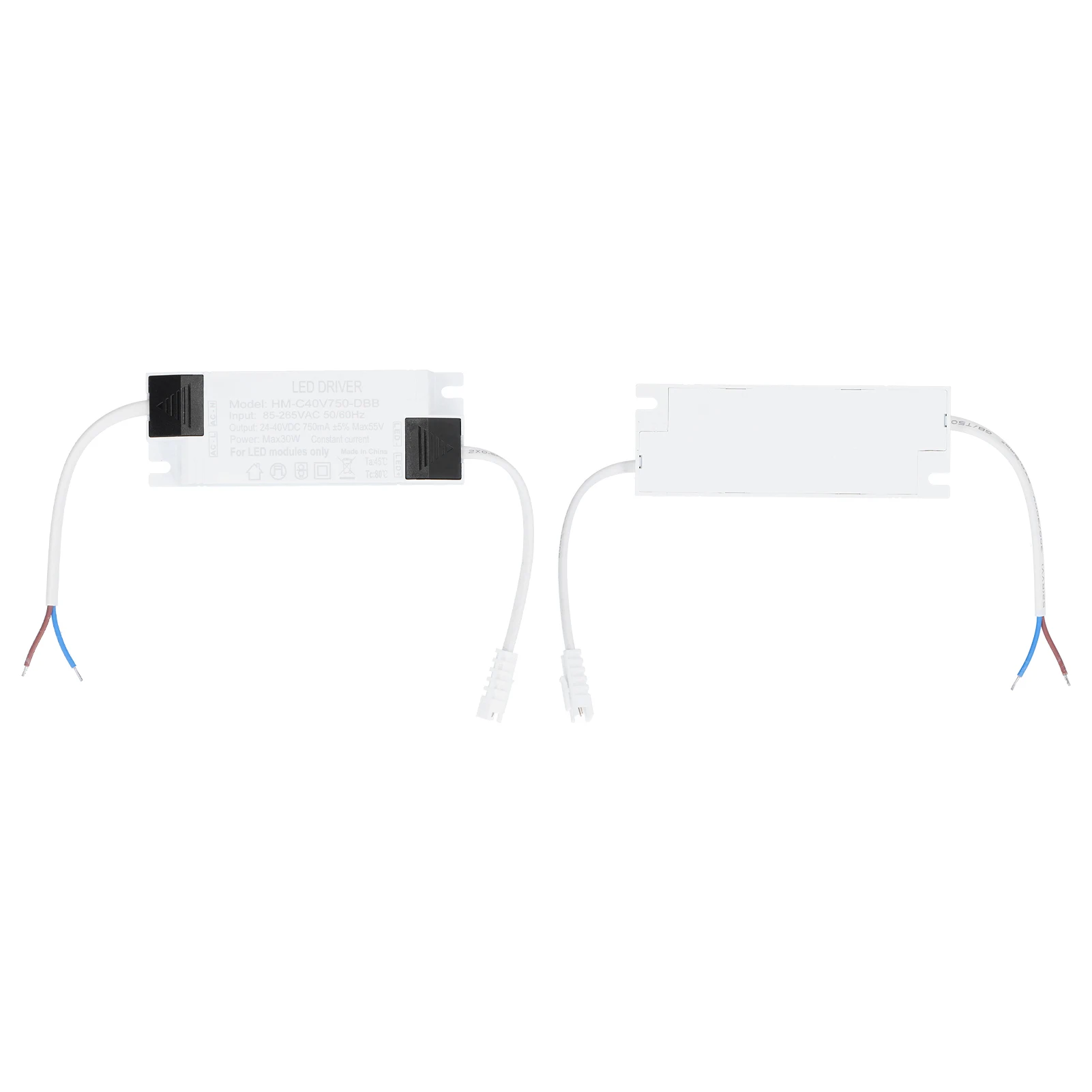 30W LED Driver Constant Current 750mA LED Light Transformer Input AC85‑265V Output DC24‑40V