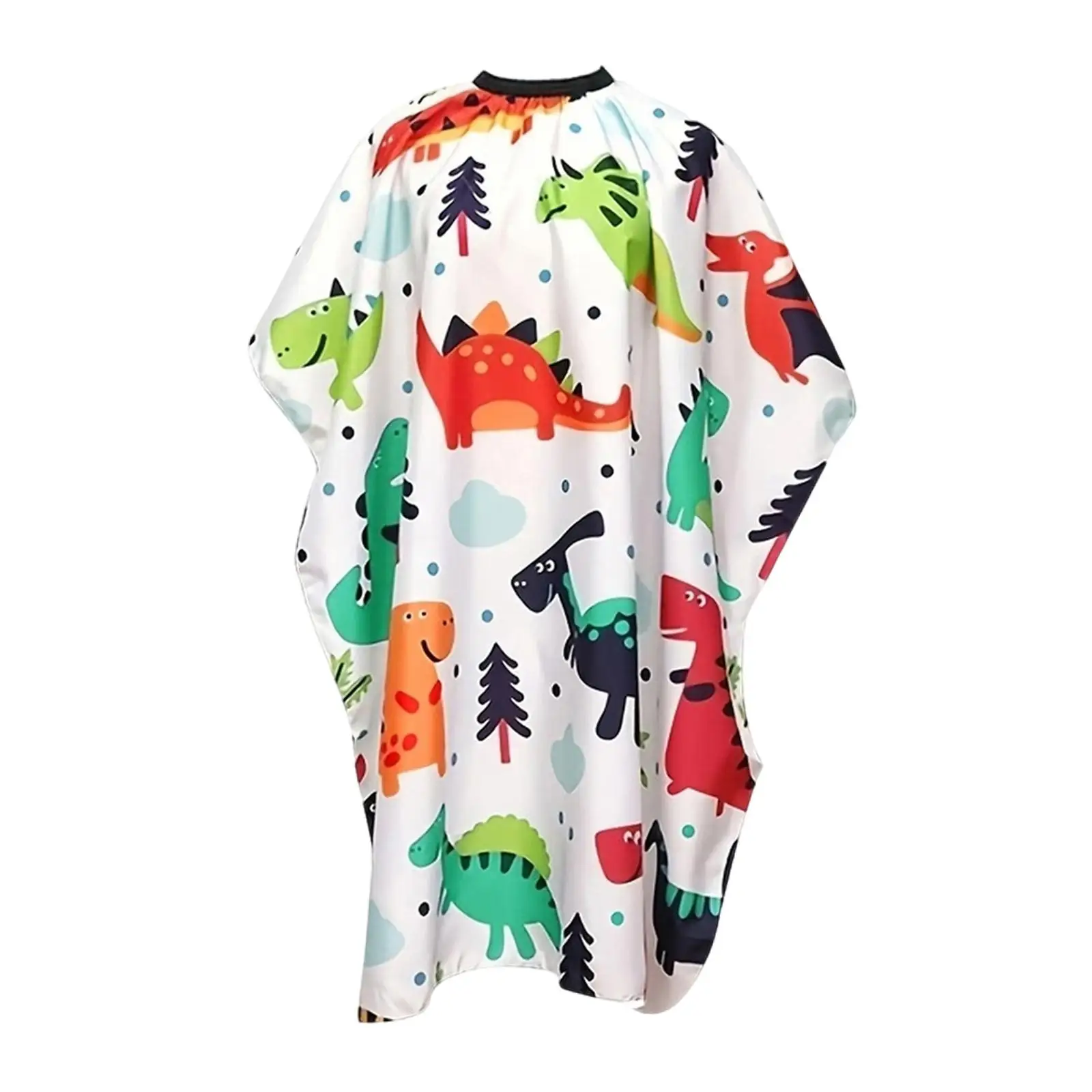 Profissional Dinossauro Padrão Barber Cape, Crianças cabeleireiro Suprimentos, Reutilizável Criança Cabelo Corte Cabo para Shampooing Hair Dye