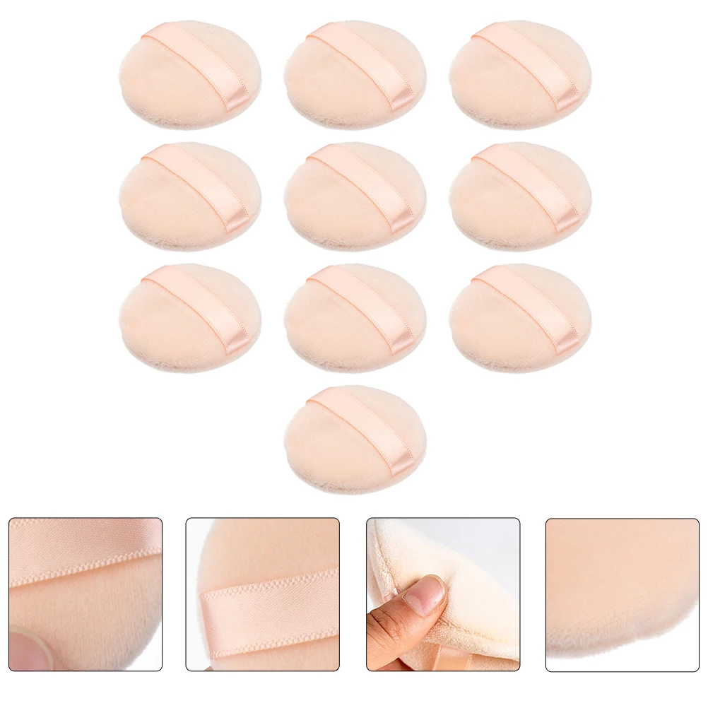 

20pcs Premium Makeup Cosmetics Puff Face Powder Sponge Gentle Skin Compact Portable Beauty Tools Foundation Application