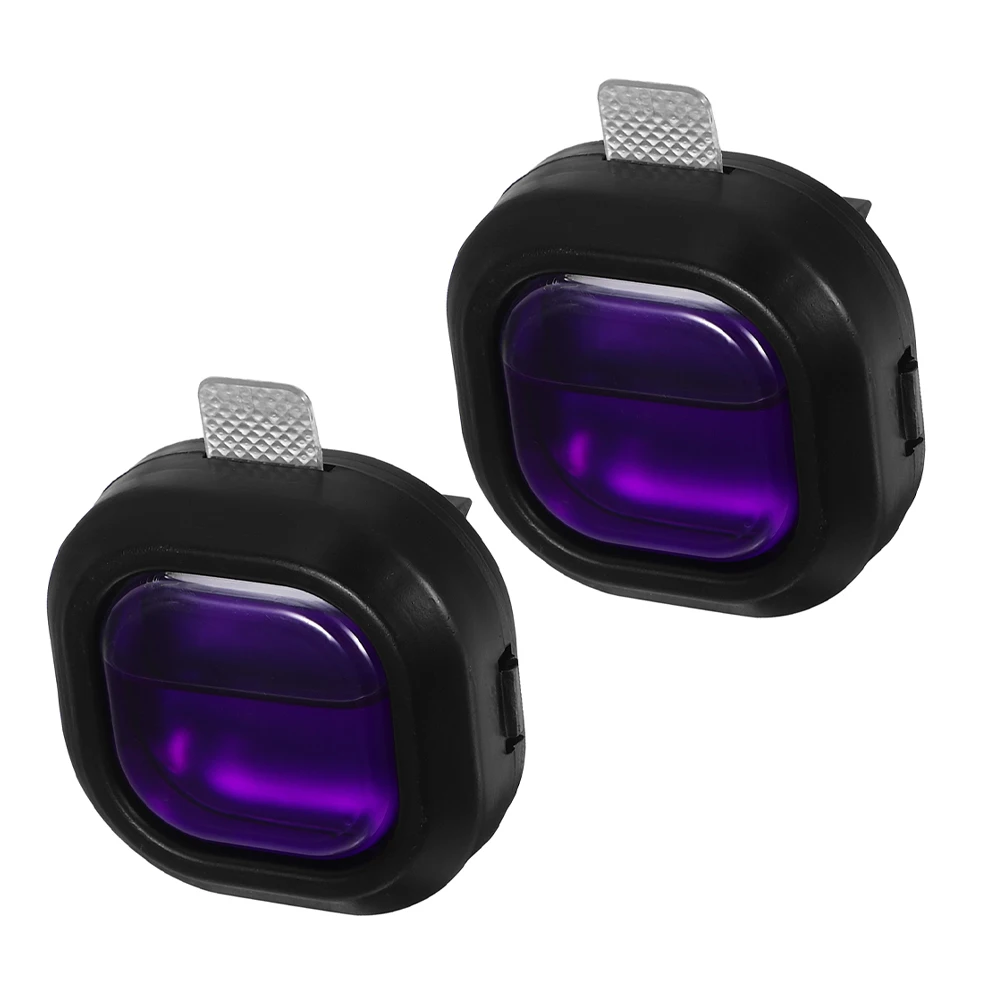 

2pcs Car Aromatherapy Vent Clips Diffuser Perfume Outlet Scent Freshener Plastic Office Car Air Vent Accessories Creative Design