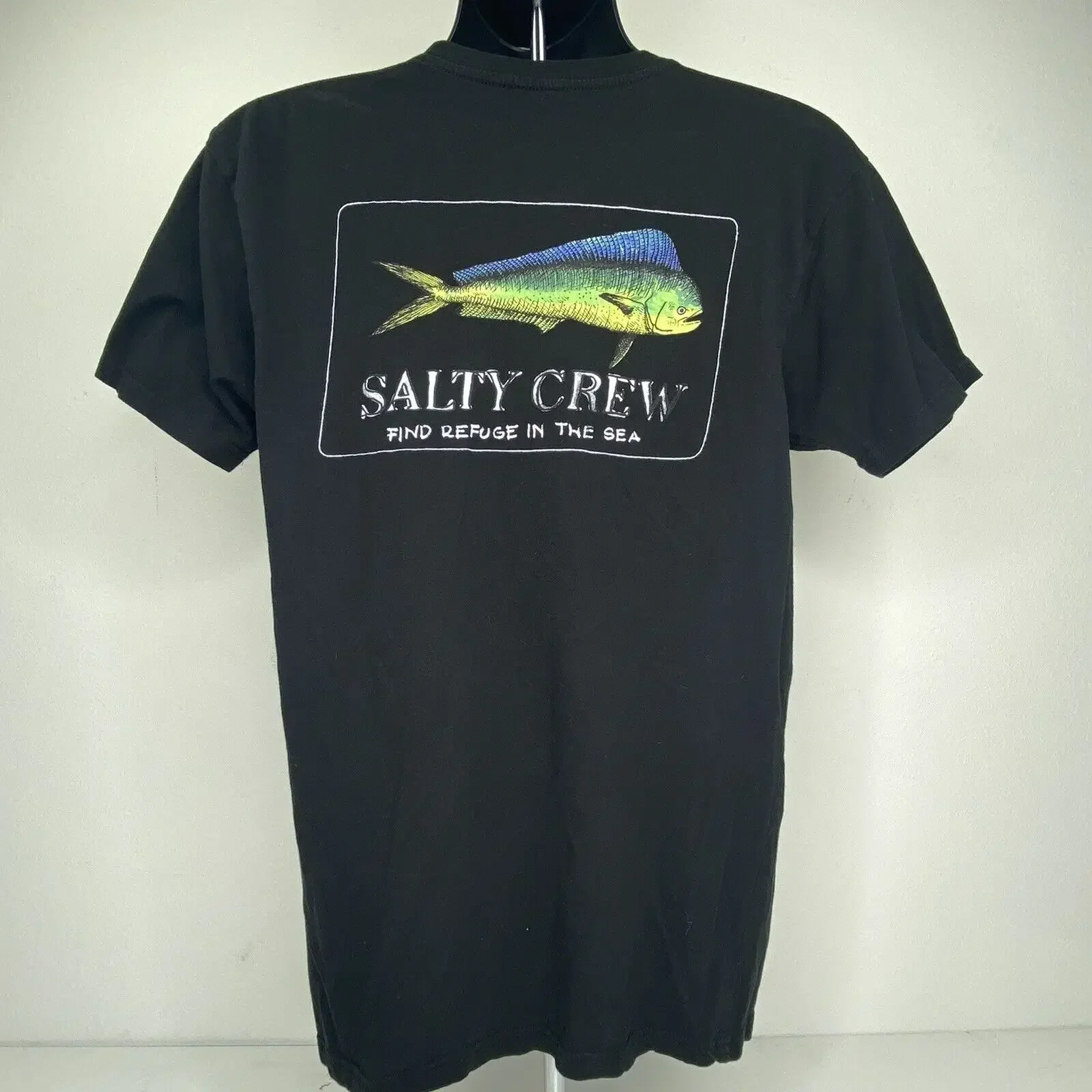 Salty Crew El Dorado T-Shirt Black Large