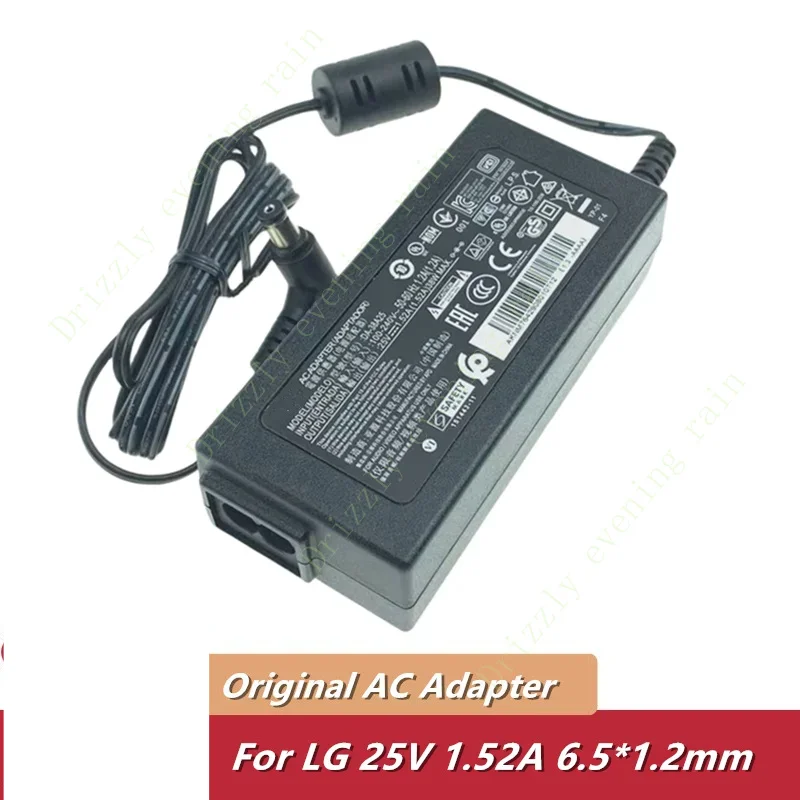 Genuine 25v 1.52a 38W da-38a25 dyf-2430 AC adapter for LG eay64290801 nb3540 nb3730a sj4 SH4 SH5 sound bar power supply charger