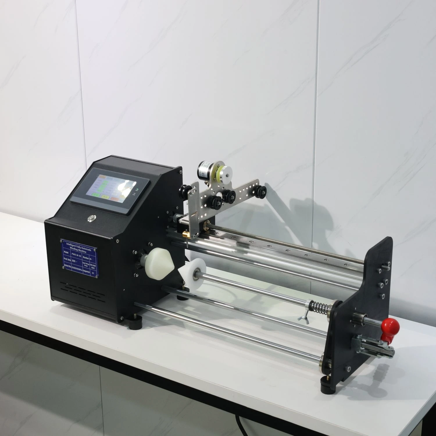 PWD-M-30 Industrial Winding Machine Magnetic Mechanical Tension Control UAV Component Manufacturing Tool