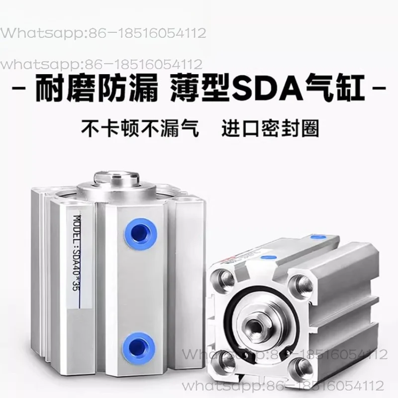 Thin cylinder SDA bore 16*20*25*32*40*50*63*80*100