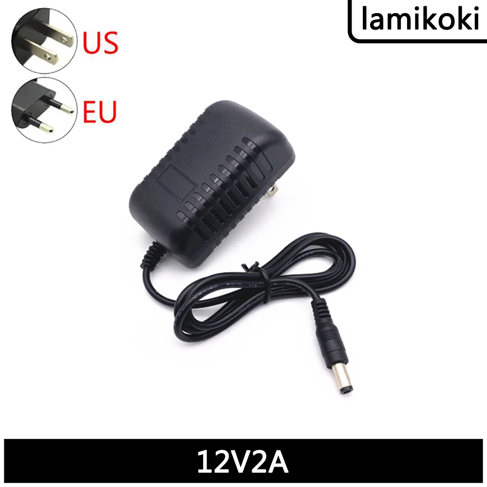 12V 2A Power Adapter Multifunctional Universal TV Monitor Set Top Box Monitoring DC 4.0*1.7MM