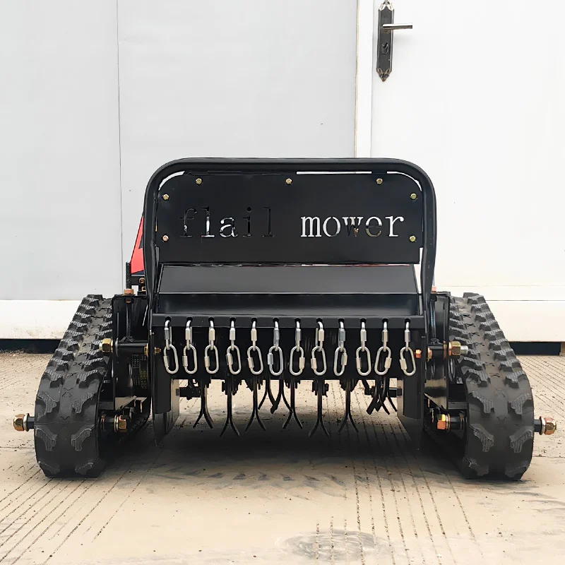 Customized Best Multifunctional Remote Control Front Crawler Lawn Mower Garden Lawn Mower