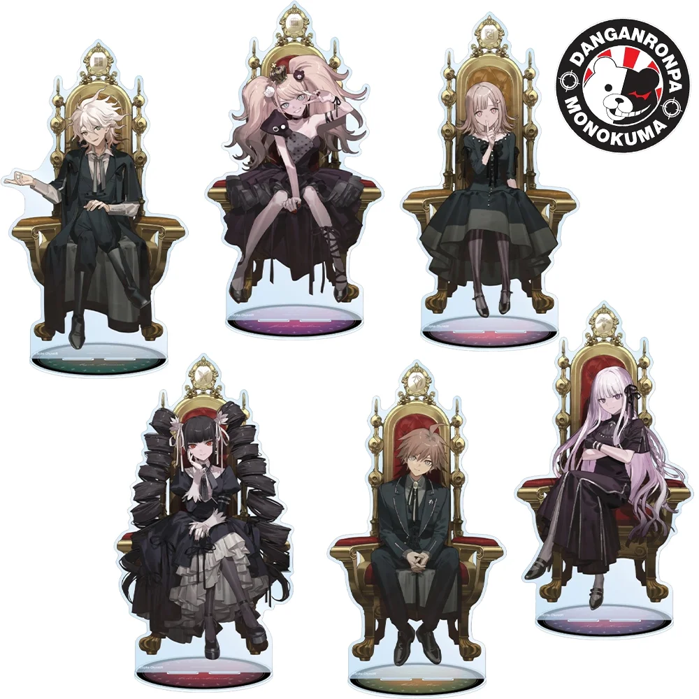 “Super Danganronpa 2” 15cm Acrylic Stand keychain ’Kyoko Kirigiri&Junko Enoshima‘ King Ver Desk Decor Anime Fan Gift