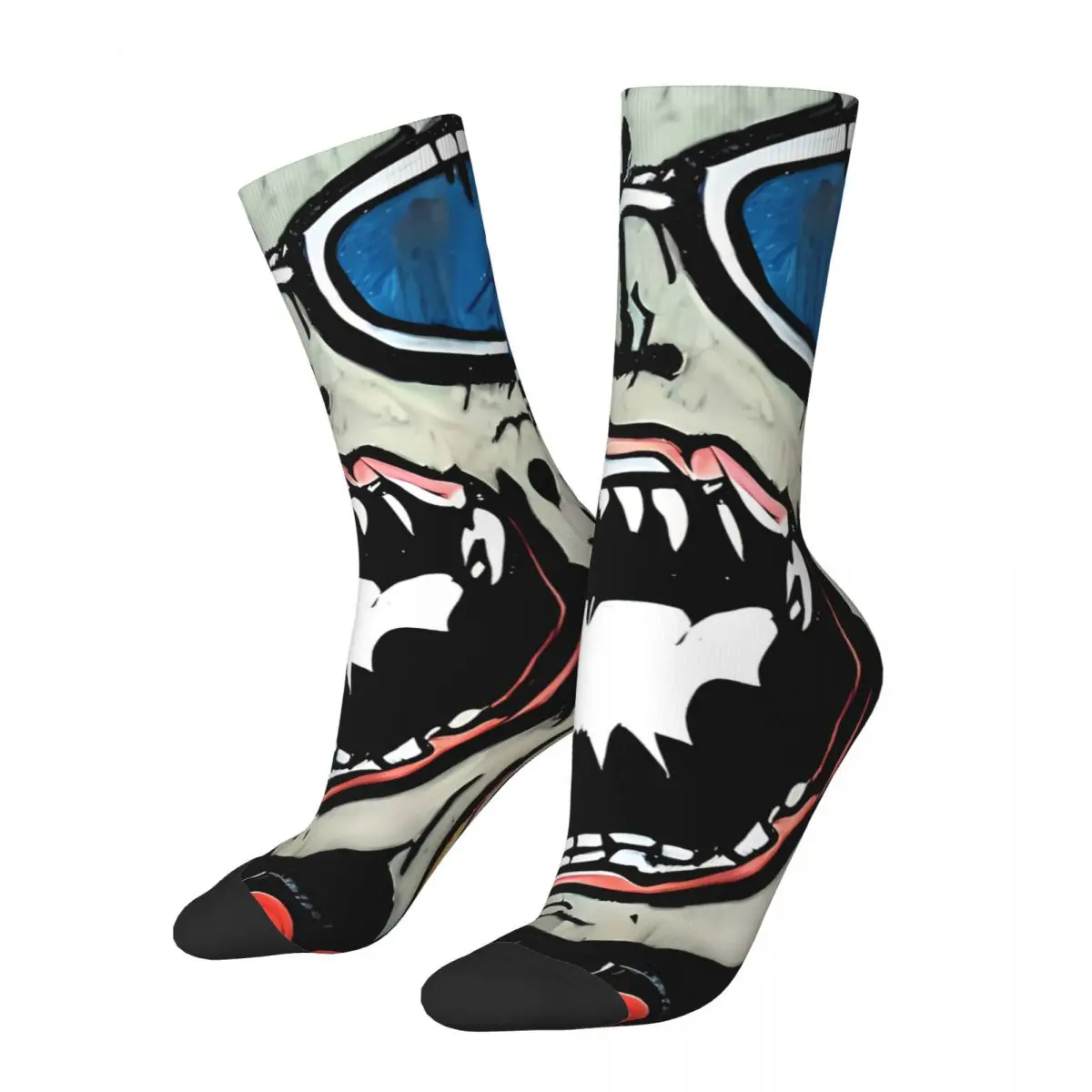 

Vintage Copy Of Zombie Men's Socks Graffiti Style Art Unisex Hip Hop Seamless Printed Happy Crew Sock Gift