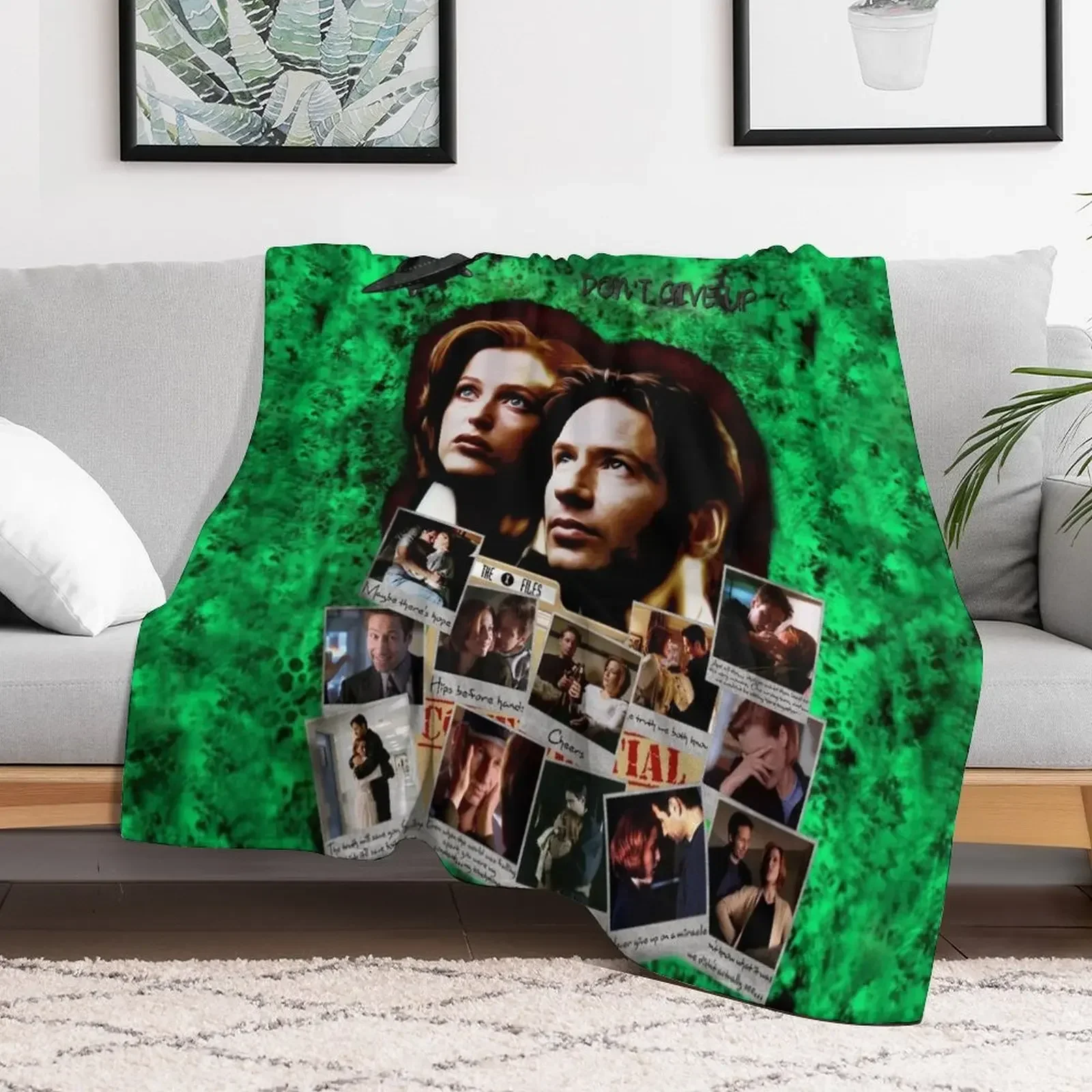 Don't Give Up Throw Blanket for sofa valentine gift ideas Blankets