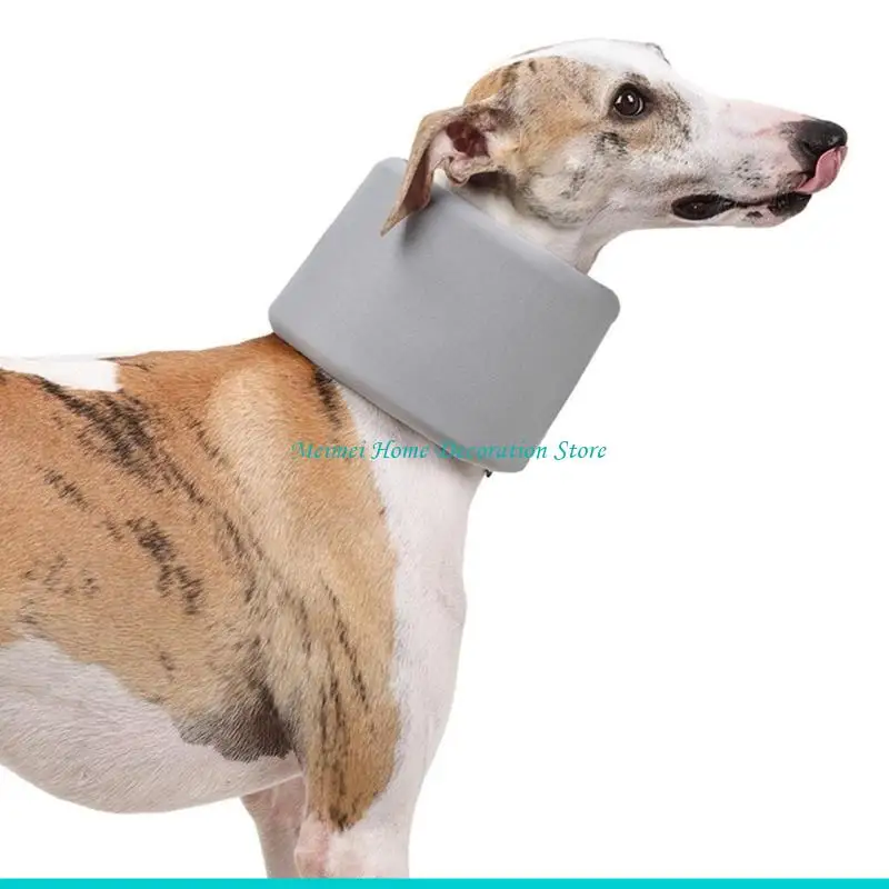 H7BF Comfortable Dog Neck Collar Post Surgeries Recovery for Healing and Protections