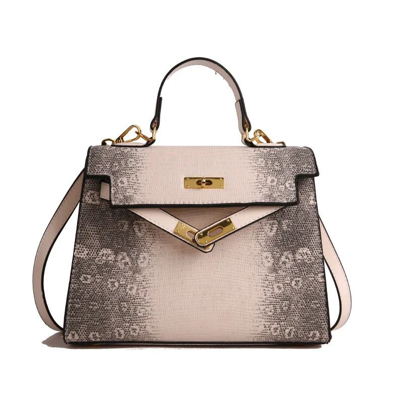 

​2025 Designer-Inspired Color Block Kelly Bag - Luxury Shoulder Crossbody Purse for Women, Boho Chic Top Handle Handbag​