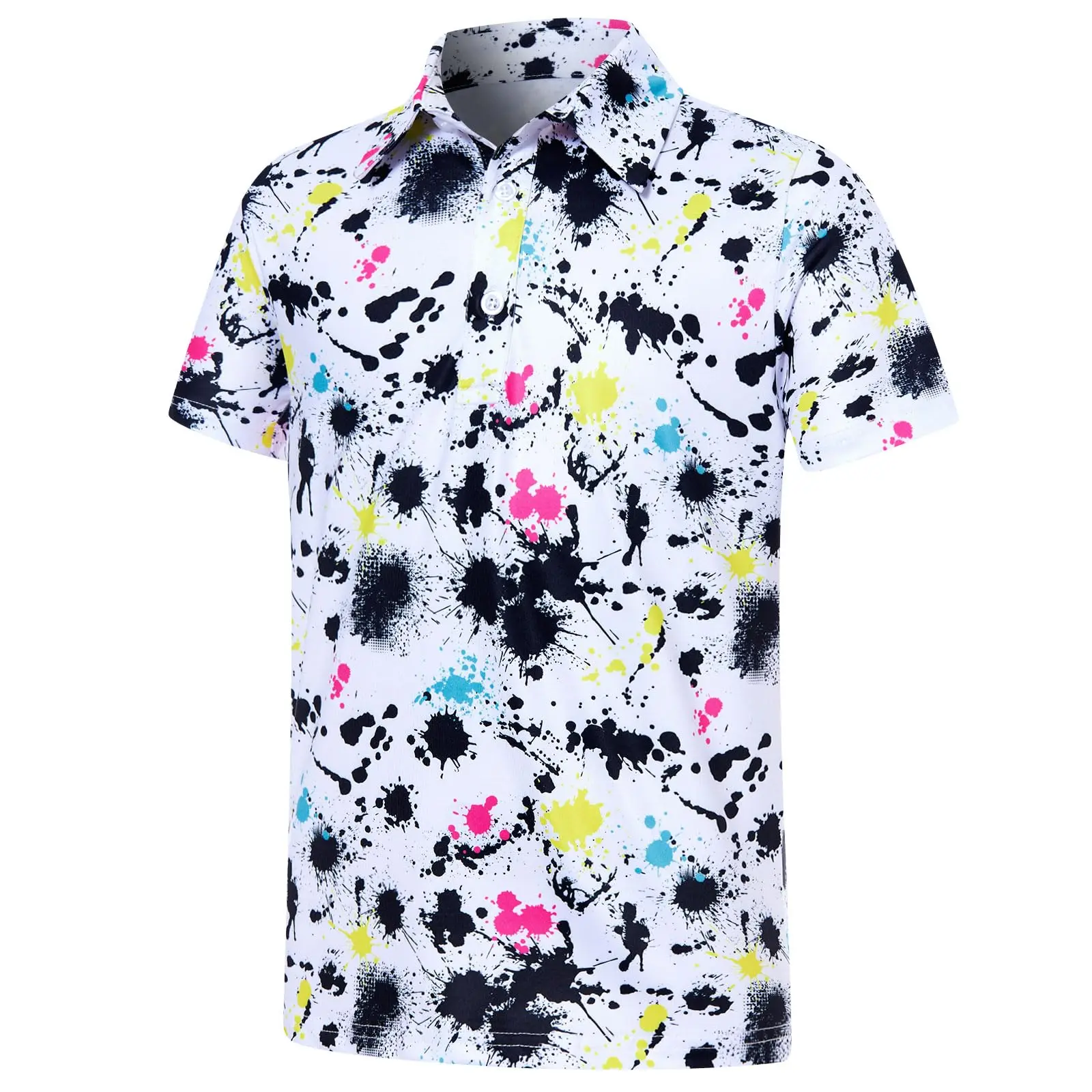 uideazone Boys Polo Shirts Dry Fit Performance Golf Short Sleeve Casual School Uniform  2026