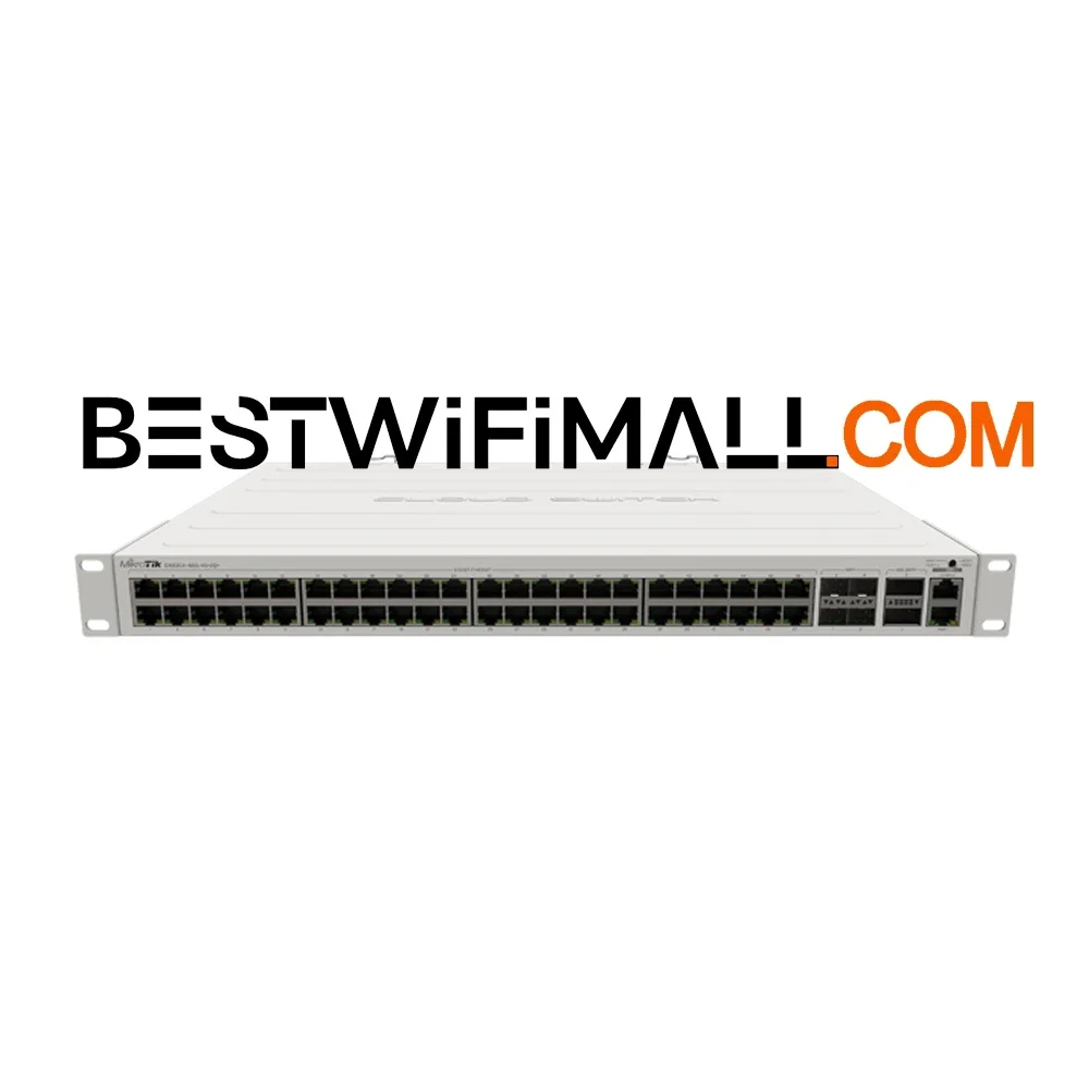 MikroTik CRS354-48G-4S+2Q+RM, Switch 48x10/100/1000 Ethernet Ports 4x10G SFP+Ports RouterOS SwitchOS