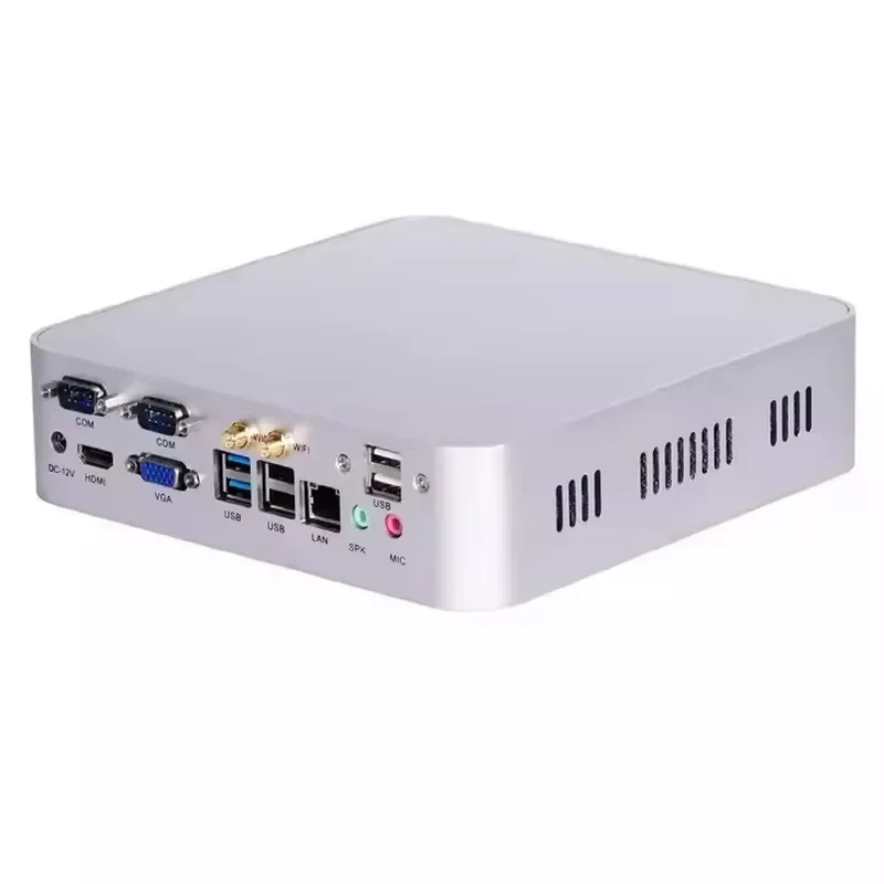 2026  HD4000 Embed Mini PC Linux Processor I5 6300U Dual Core 2.4GHz 2*DDR3 16G RAM VGA+HDMI Output