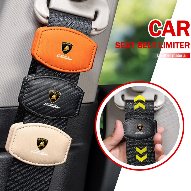 Soporte Universal para cinturones de seguridad de coche, accesorios ajustables para Lamborghini LP570 LP610 Urus LP700 LP770 Gallardo Aventador