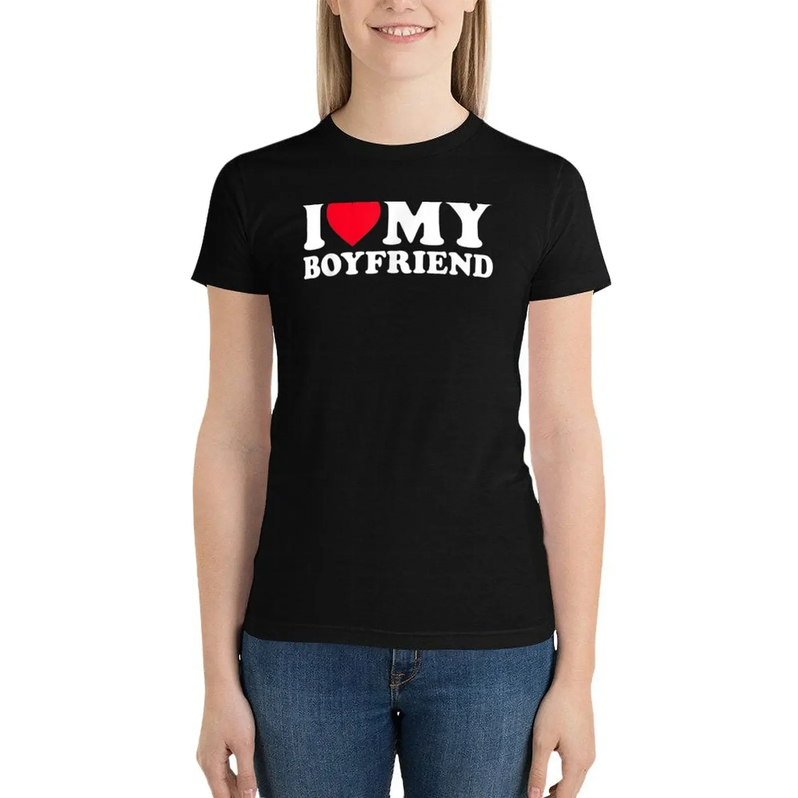 

I Love My Boyfriend Shirt I Heart My Boyfriend Shirt BF T-Shirt cute tops cute clothes Women clothing