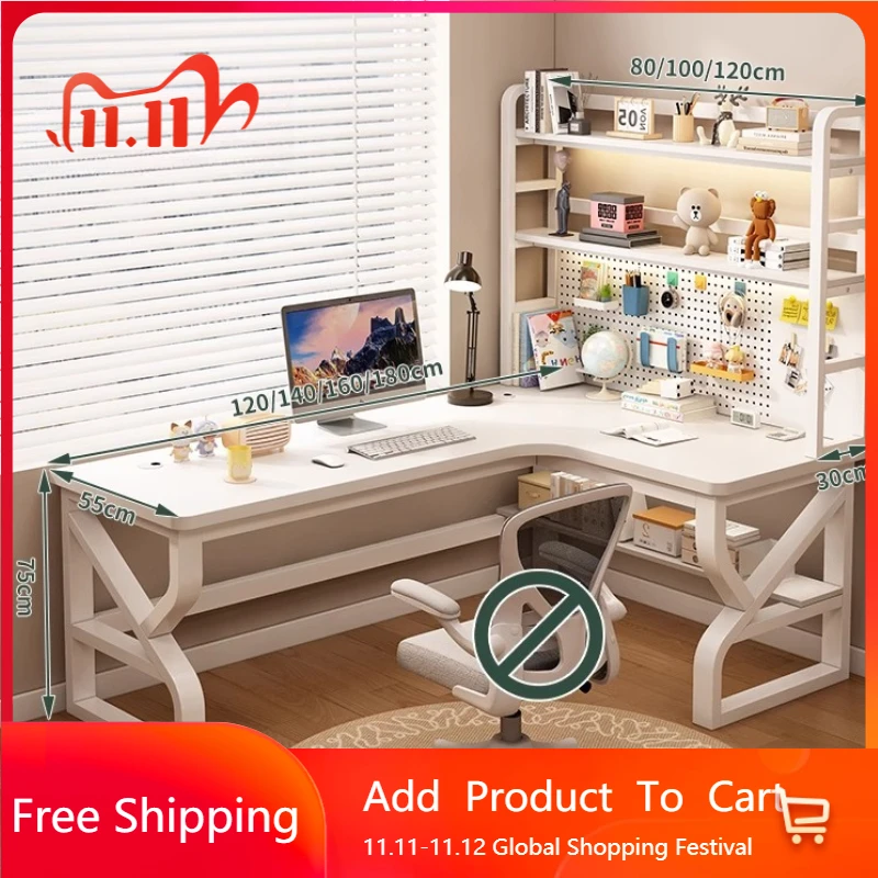 

Executive Unique Office Desk White Gaming Design Nightstand Dining Office Desk Storage Modern Show Ufficio Trendy Furniture