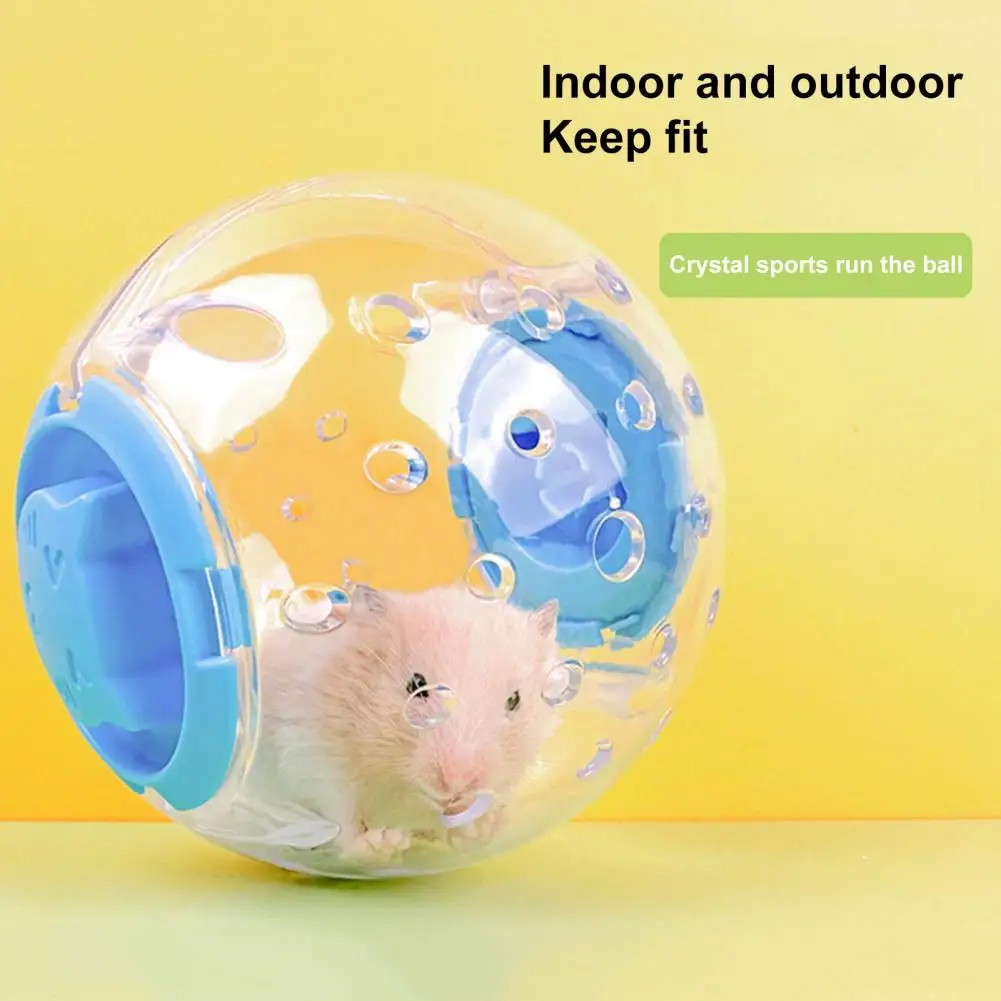 Hamster Exercise Equipment Multi-hole Breathable Hamster Running Ball Transparent Golden Bear Models Relieve Boredom Provide