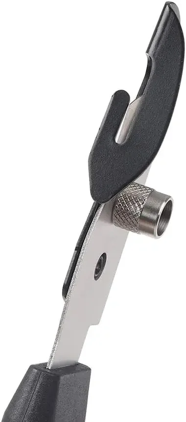 Coltello da taglio per avvolgimento in vinile, taglierina per rotolo avvolto con lama nascosta con 10 lame extra e 3 adesivi in PTFE