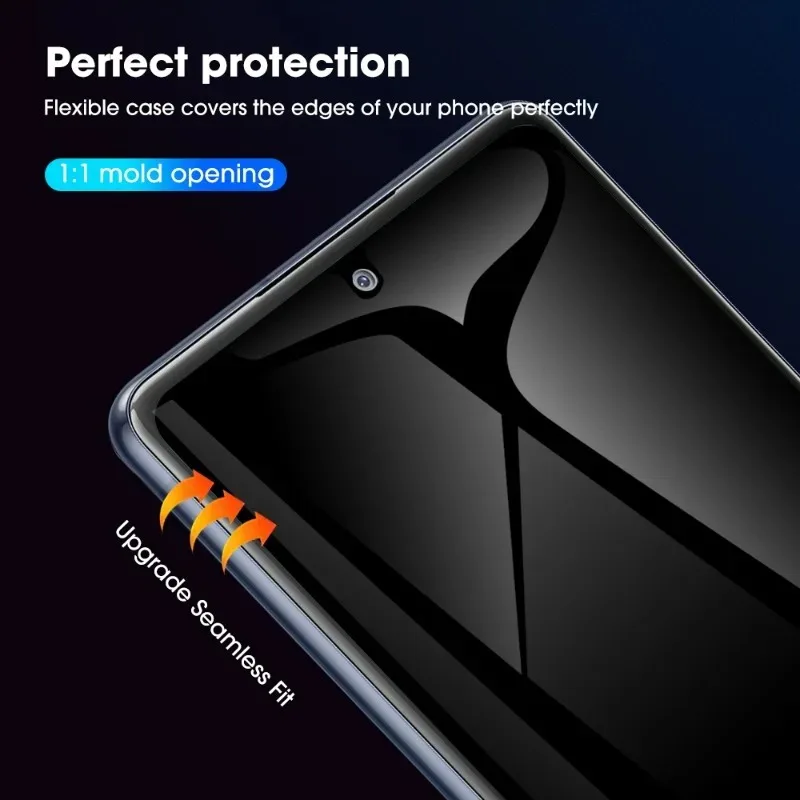 4IN1 Privacy Screen Protector for Samsung Z Flip6 7 Hydrogel Film Anti-Peeping Full Protection Anti-scratch Protector for ZFlip7