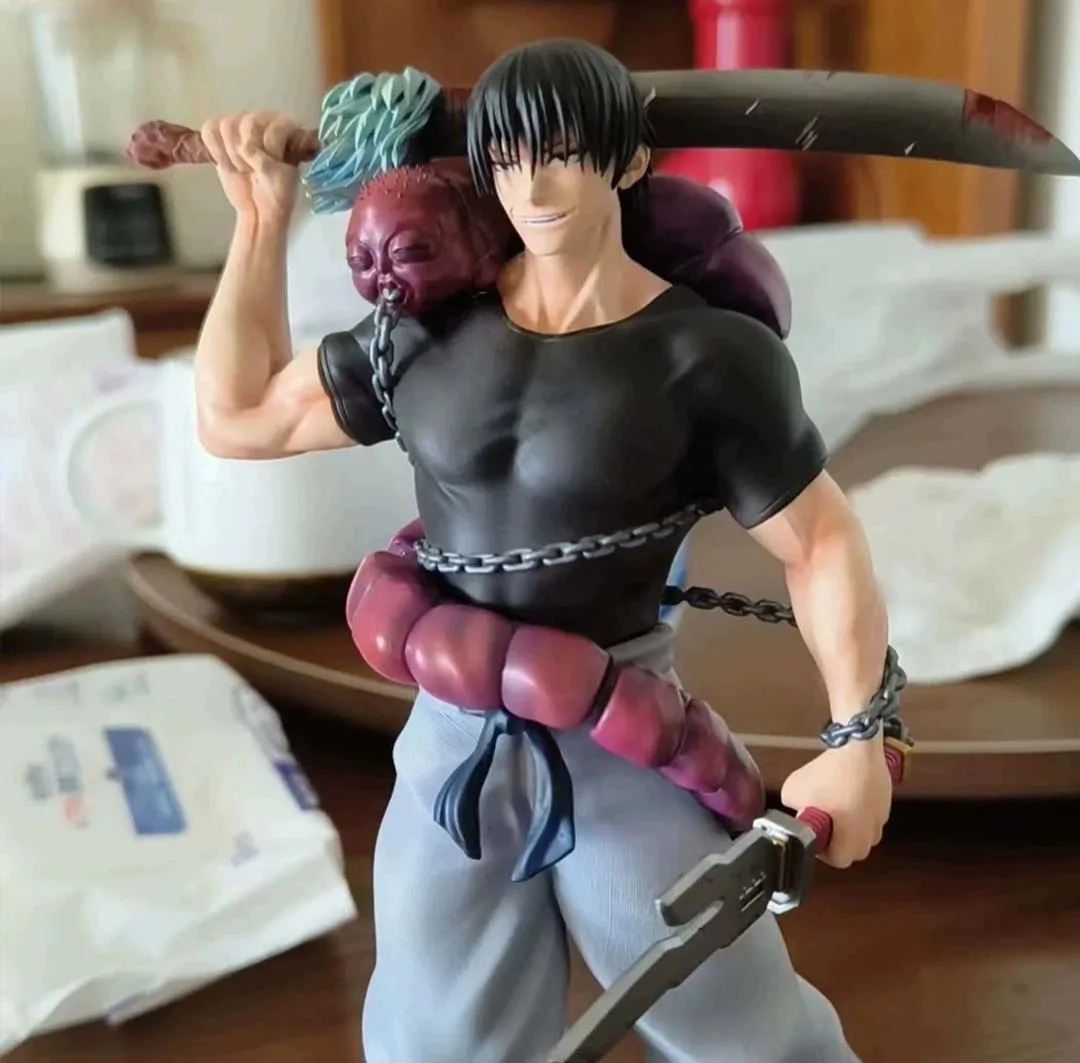 

JJK Anime Toji Fushiguro Figure Strongest Warrior Toji Action Figures Collectible doll Model Fushiguro Toji figurine Boy Gifts