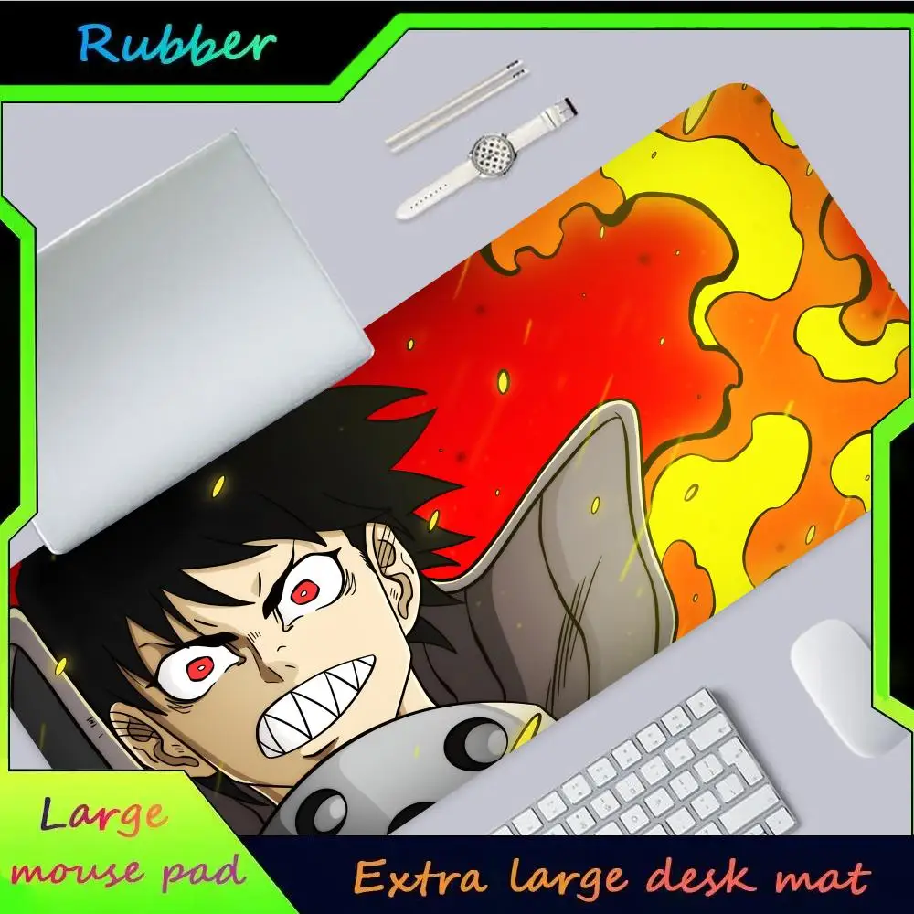 

Fire Force MINISO Mouse Pad Hot Large Game Mause Pads XL Lock Edge Size for Gamee Give gifts daughter boy brother friend World