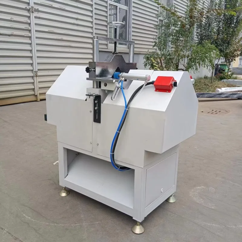 UPVC PVC Profile Window Pillar Cutting Machine V-shaped Pillar Cutting Saw