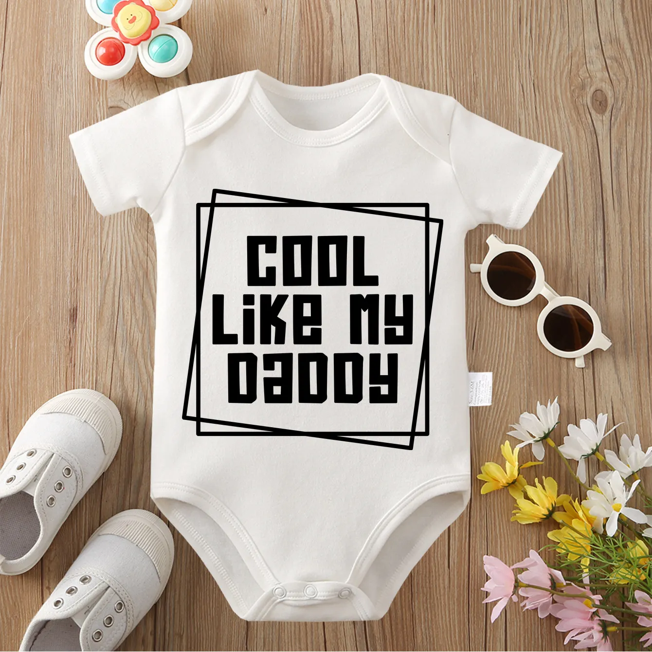 

100% Cotton Cloths Love This Baby We Have Prayed Print Comfortable Onesie Bodysuit for Baby Jumpsuit for 0 To 12 Months Newborn