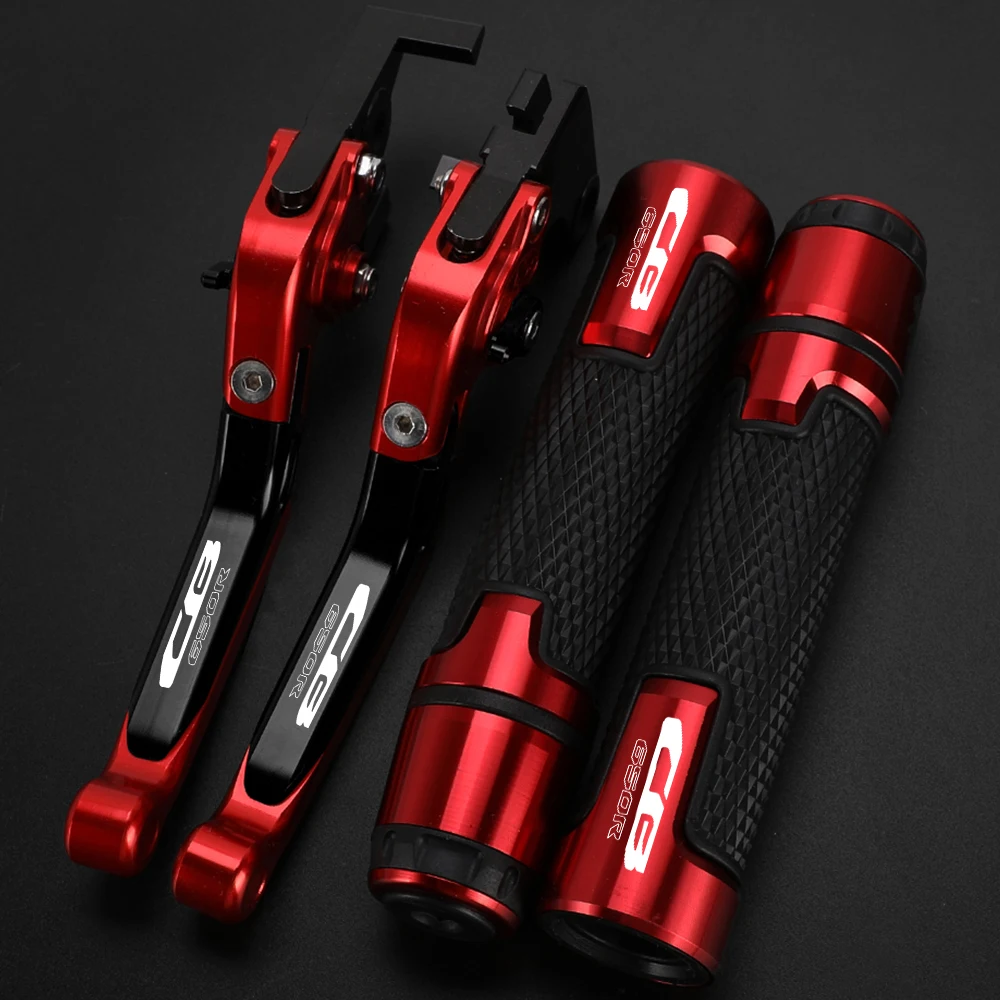 

For Honda CB650R CB 650R CB650 R 2018 2019 - 2025 Motorcycles Accessories Brake Clutch Levers Handlebars Handle Grips Bar Ends