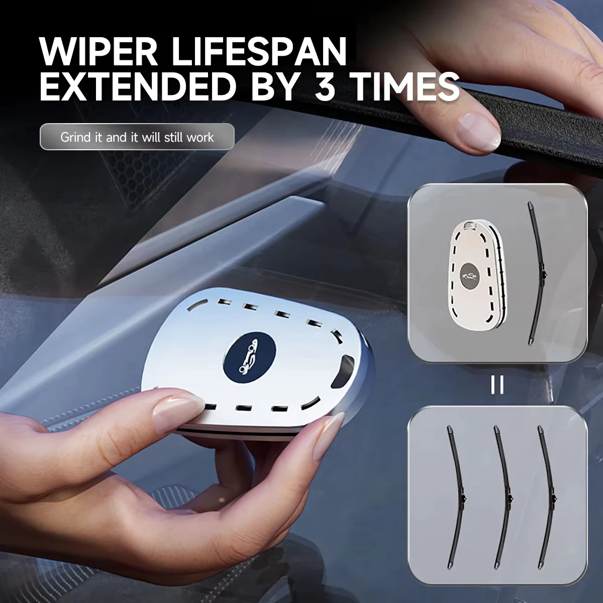 Car Wiper Blade Repair Universal Portable Car Truck Boneless Wiper Blade Rubber Strip Repair Car Windshield Wiper Blade Repair view 5