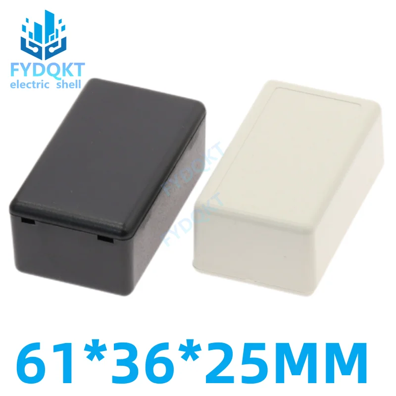 1 sztuk 61x36x25mm wodoodporna obudowa z tworzywa ABS moduł zasilania płytka drukowana płytka drukowana przycisk przełącznika obudowa ogólna skrzynka rozdzielcza