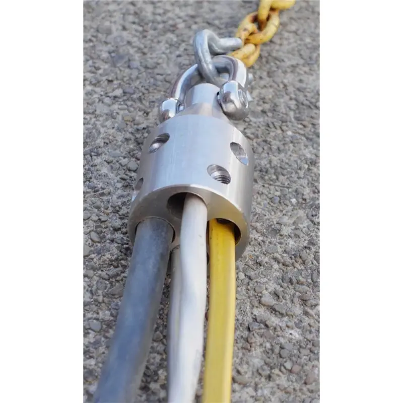 ABKS-Heavy-Duty Wire Pulling Attachment,Penguin Puller,Stainless Steel