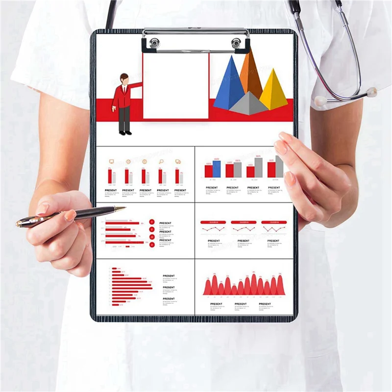 12-упаковка буфера обмена, деревянная доска для обмена буфера обмена, буфер обмена формата A5, планшеты для заметок, планшеты для обмена файлов под дерево