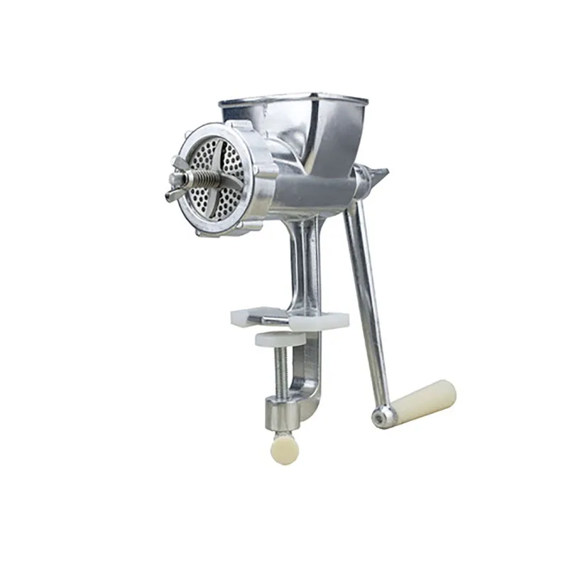 Household small manual feed pellet extruder processing tool, fish bird poultry and rabbit feed pellet making machine