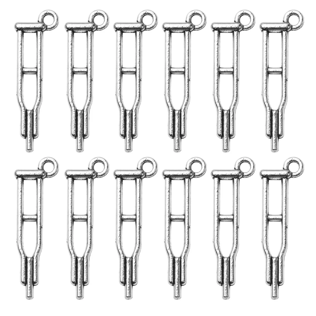 50 Stuks Retro Zinklegering Hanger Charms Ziekenhuis Ontwerp DIY Sieraden Accessoires voor Ketting Armband Oorbellen Creatieve DIY
