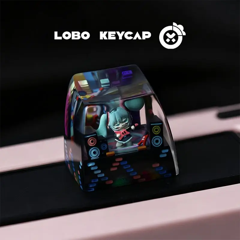 Artisan Keycap Resin Epoxy Epoxy Diorama Keycap Esc Key Cap For Mx Mechanical Keyboard Custom Gaming Gift For Anime Enthusiasts