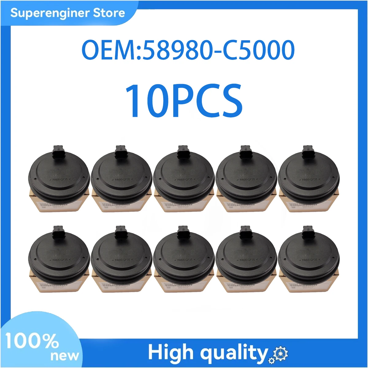 

10 шт. 58980-C5000 датчик скорости ABS заднего колеса для Kia Sorento 2WD 2015-202 58980C5000