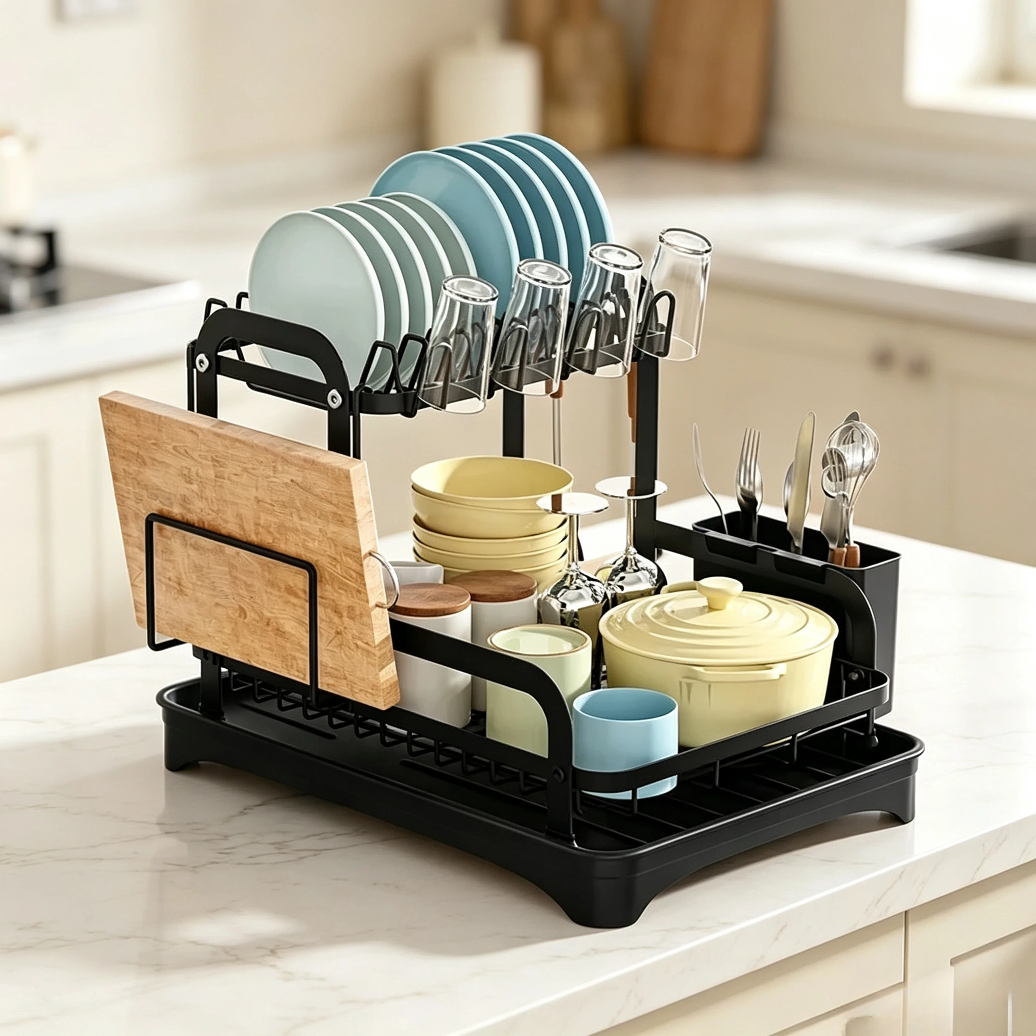 rotatable-double-layer-kitchen-dish-rack-2026-new-drainable-tableware-storage-organizer-for-home-kitchen